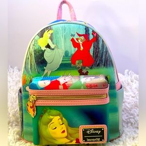 Loungefly Disney Sleeping Beauty Princess Scene Mini Backpack